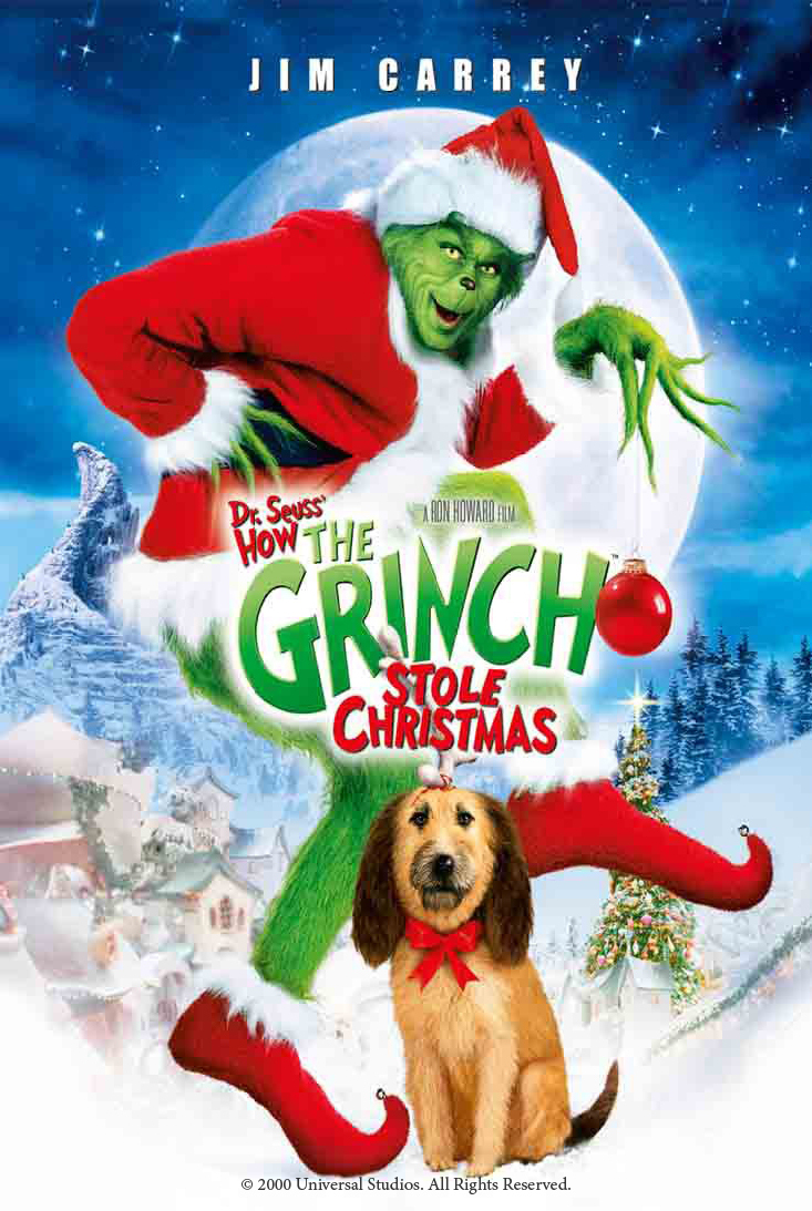 How the Grinch stole Christmas film poster