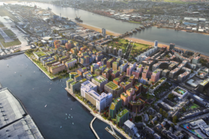 Momentum builds at Silvertown as affordable homes complete and masterplan approved