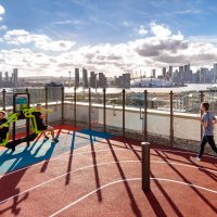 On your marks! Starting gun fired on London’s first residential rooftop running track
