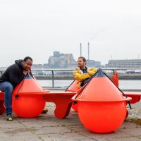 Places to perch: five new benches for the Royal Docks
