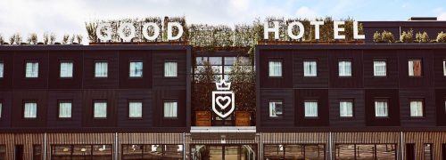 Good Hotel floating hotel and restaurant on Royal Victoria Dock