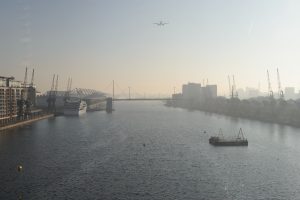 What do we know about environmental pollution around the Royal Docks?