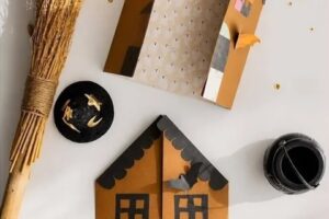 Half-Term Session: Haunted House Cards
