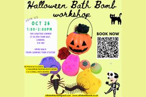 Halloween Kids Bath Bombs Making Class