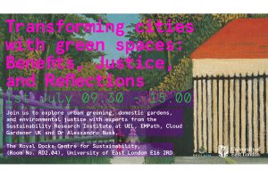 Transforming Cities with Green Spaces: Benefits, Justice, and Reflections