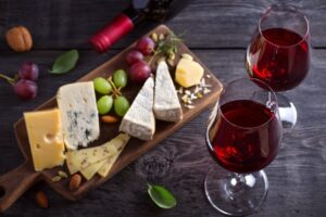 Wine tasting in the sky