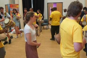 African Drumming Workshops for families with IROKO Theatre Company
