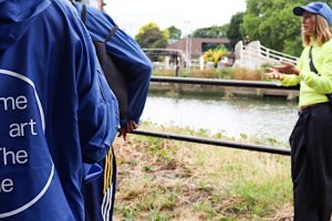 Guided public art tours of The Line