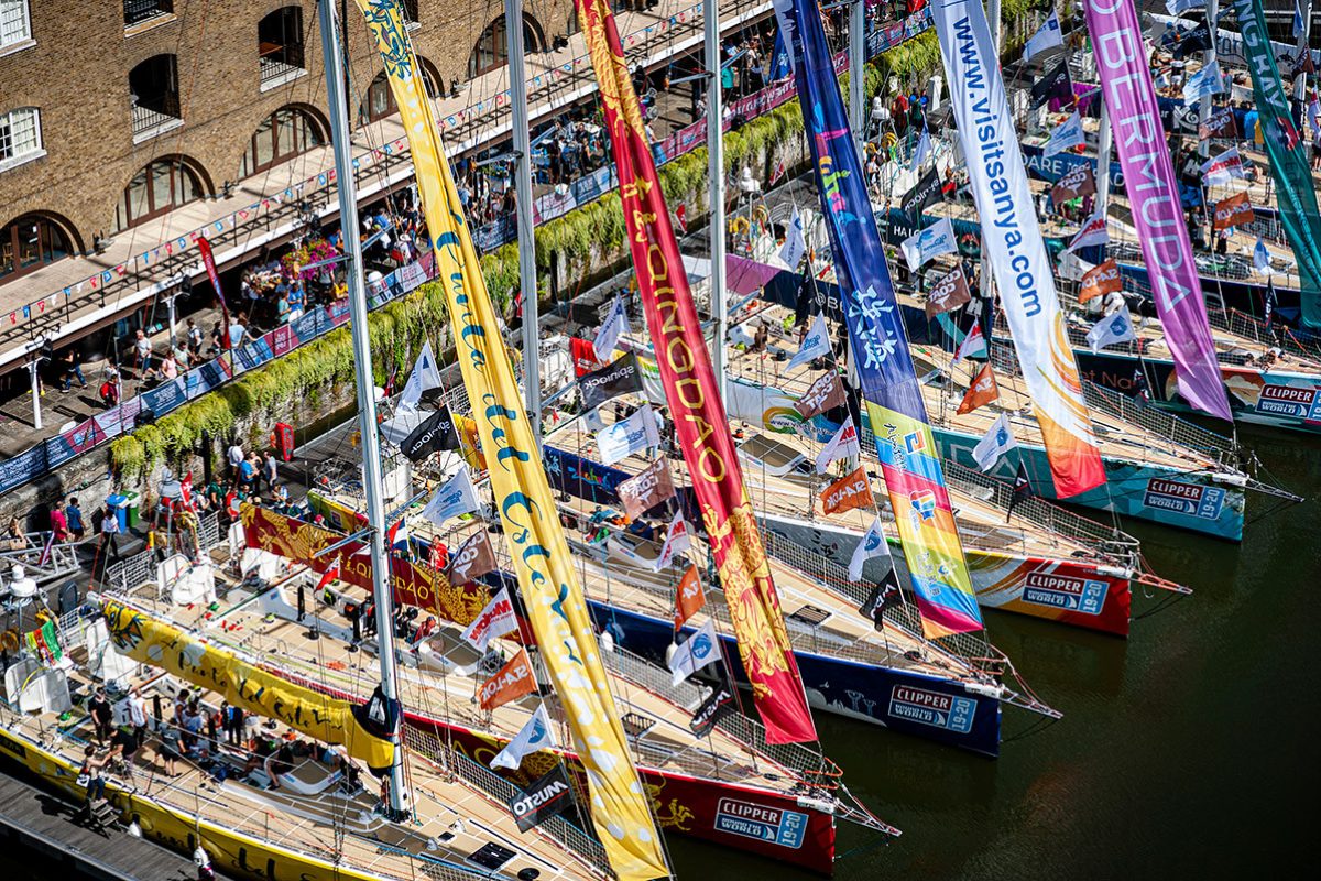 Royal Docks Finale Celebration Clipper Round the World Yacht Race
