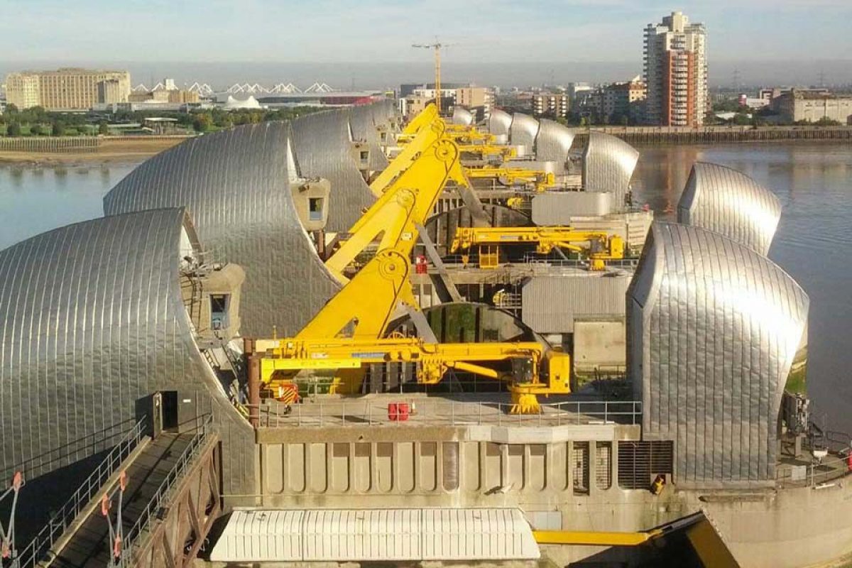 Thames Barrier Closure Royal Docks