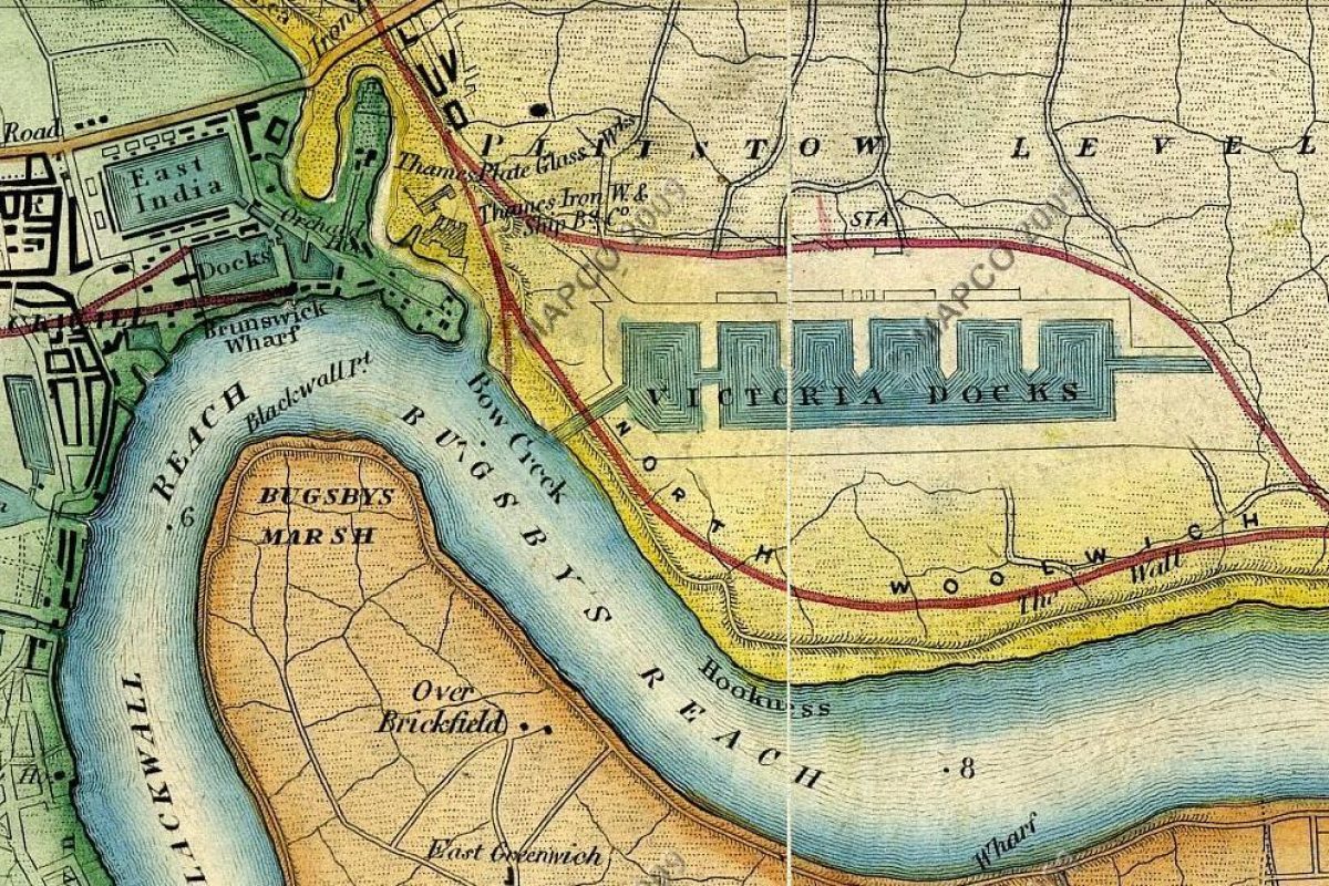 Royal Docks History Club: A History of Maps & Boundaries | Royal Docks