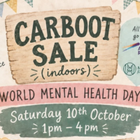 Car Boot Sale for World Mental Health Day