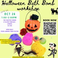 Halloween Kids Bath Bombs Making Class