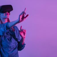 Virtual Reality experience at Beckton Globe library